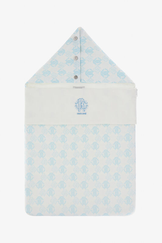 JU Gigoteuse avec Monogramme RC Bleu clair TJT804-JFM02
