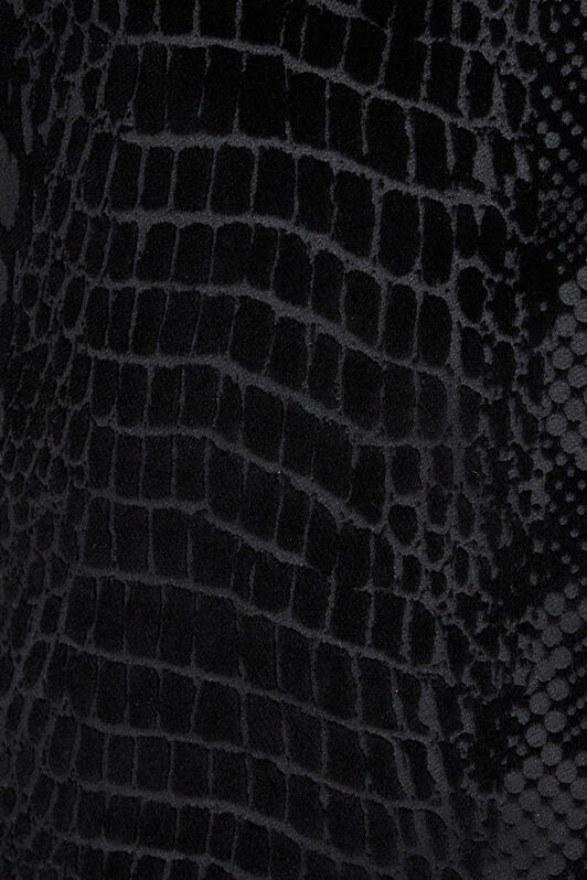RC Pantalon Avec Motifs Animaliers Noir URT25Y-CJ007