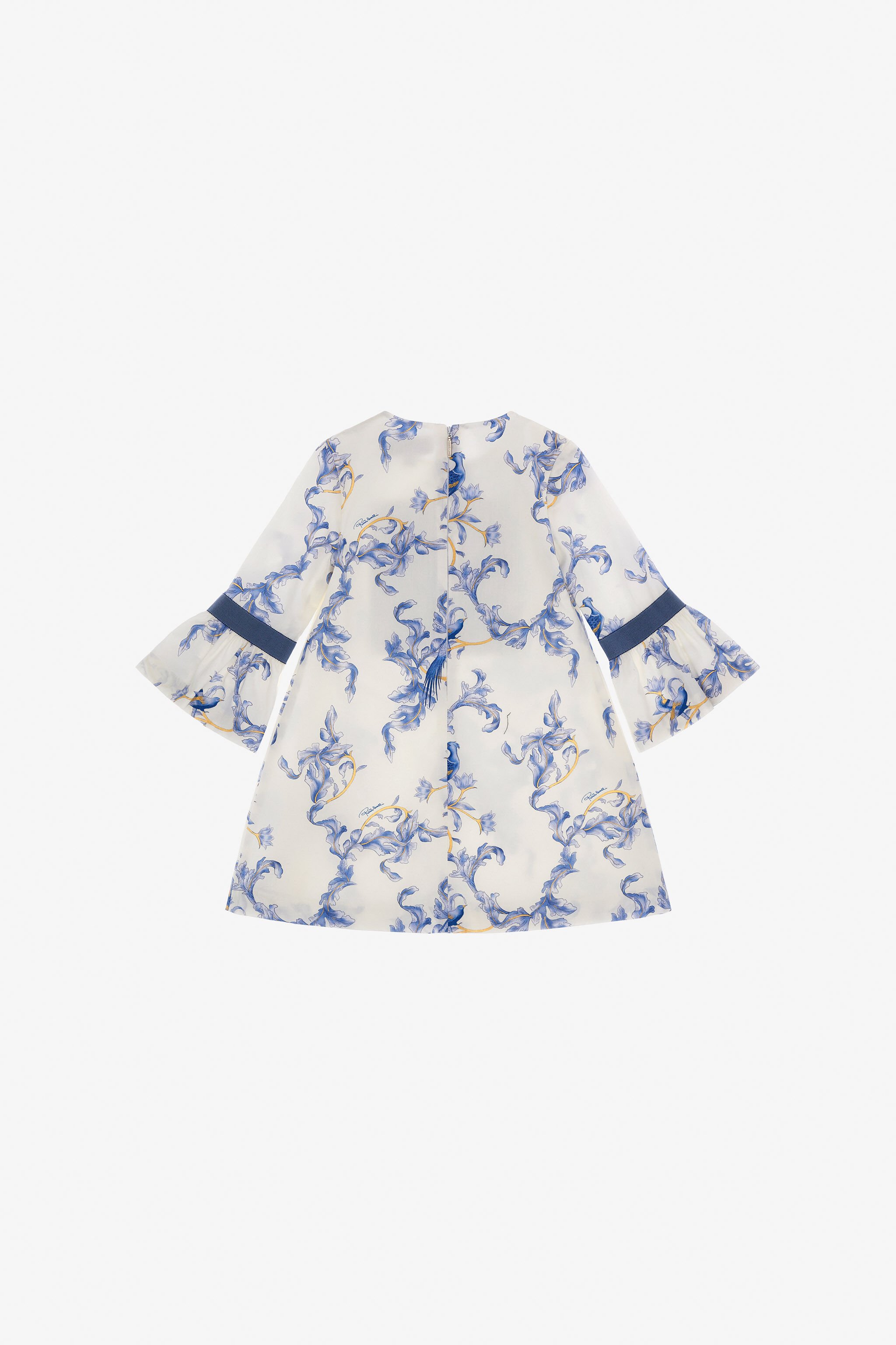 JU Printed Dress Hellblau SJT146-4FL49