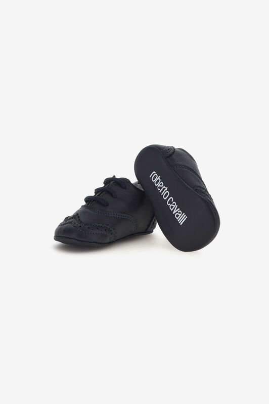 JU Laced-up Bleu foncé RJS00C-ZCJ01