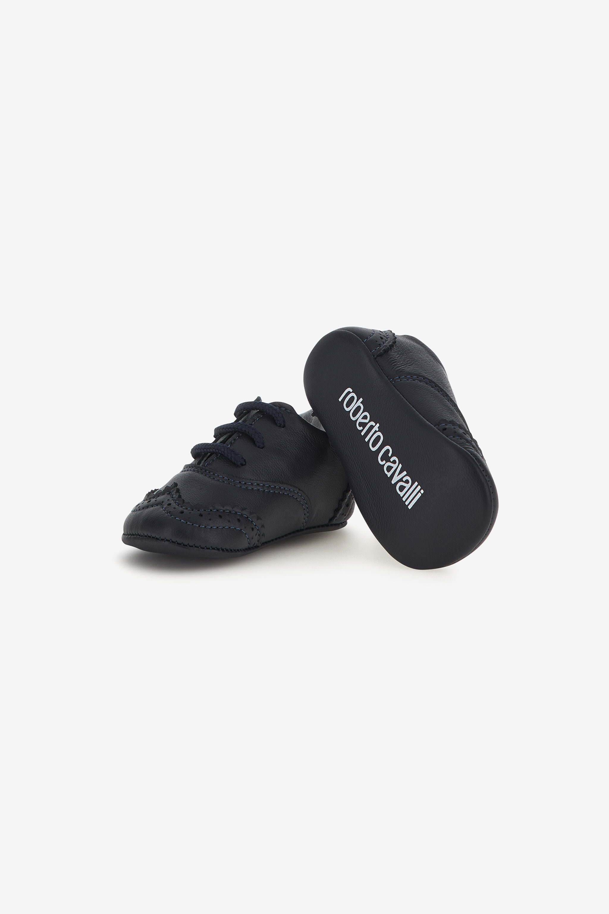 JU Laced-up Bleu foncé RJS00C-ZCJ01