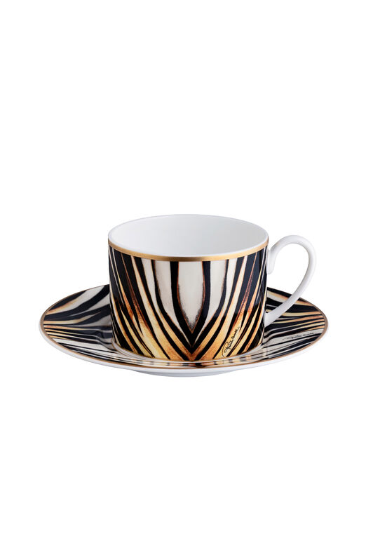 HO Ray Of Gold2 Tea Cups In Gift Box Gold SALA12-IA077