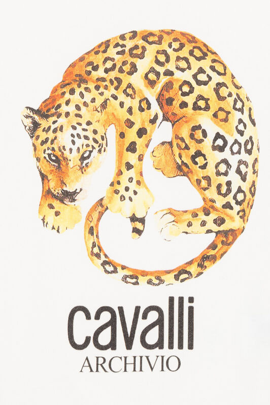JU Jaguar-Print T-Shirt JU Jaguar-Print T-Shirt OFF WHITE OJT600-ISA2J