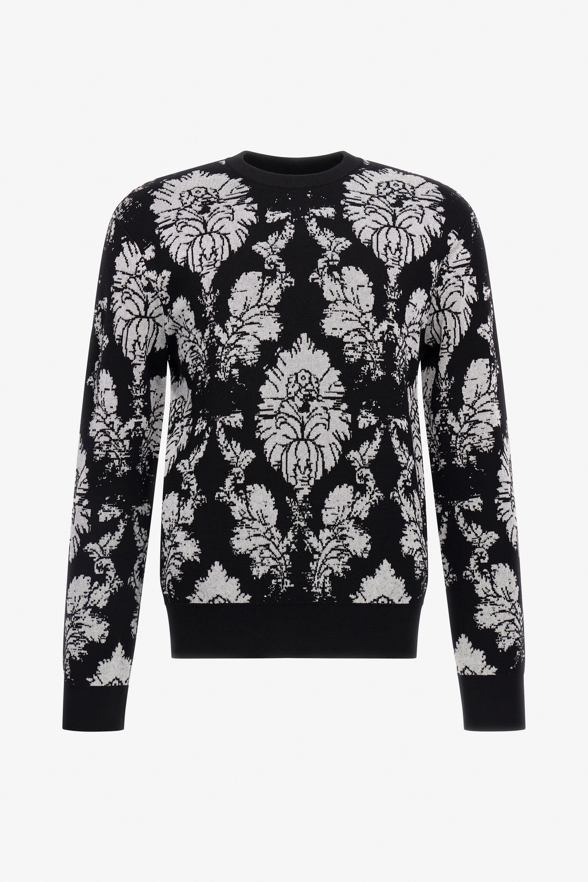 RC Jersey con estampado Broccato Negro TRM606-MA015