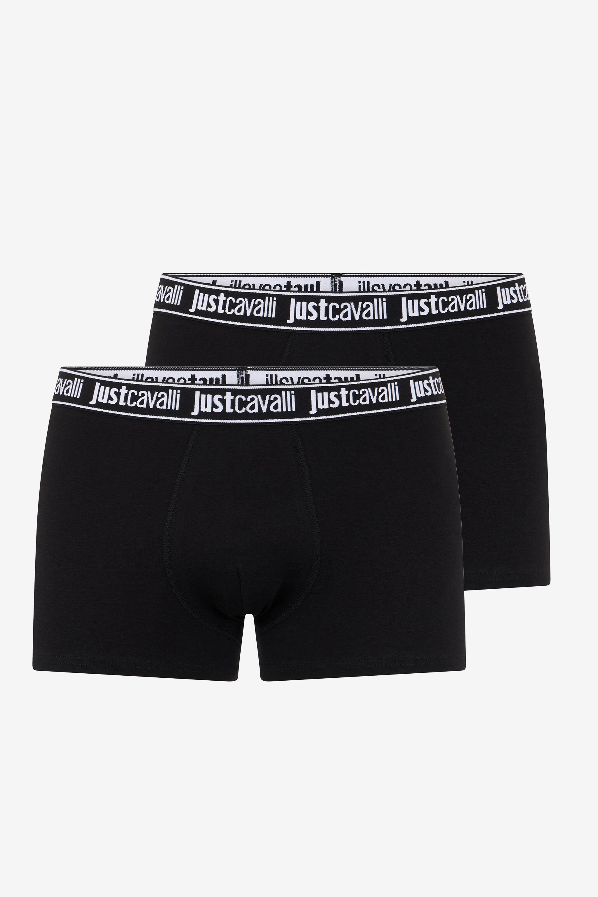 JC Boxers With Branded Band BLACK UFU002-UF094