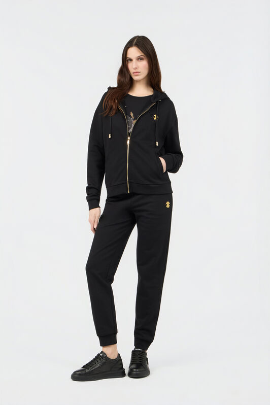 RC Sudadera Con Capucha Estampado Flaming Rose BLACK SOT66H-CF008