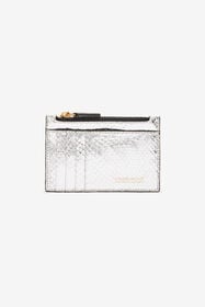 ${brand} Metallic Snake-Scale Card Holder ${colorDescription} ${masterID}