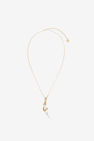 ${brand} Necklace with Fang pendant ${colorDescription} ${masterID}