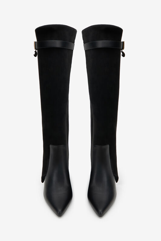 JC Bottes en Suède avec Boucle JC Bottes en Suède avec Boucle BLACK VFS089-VF617
