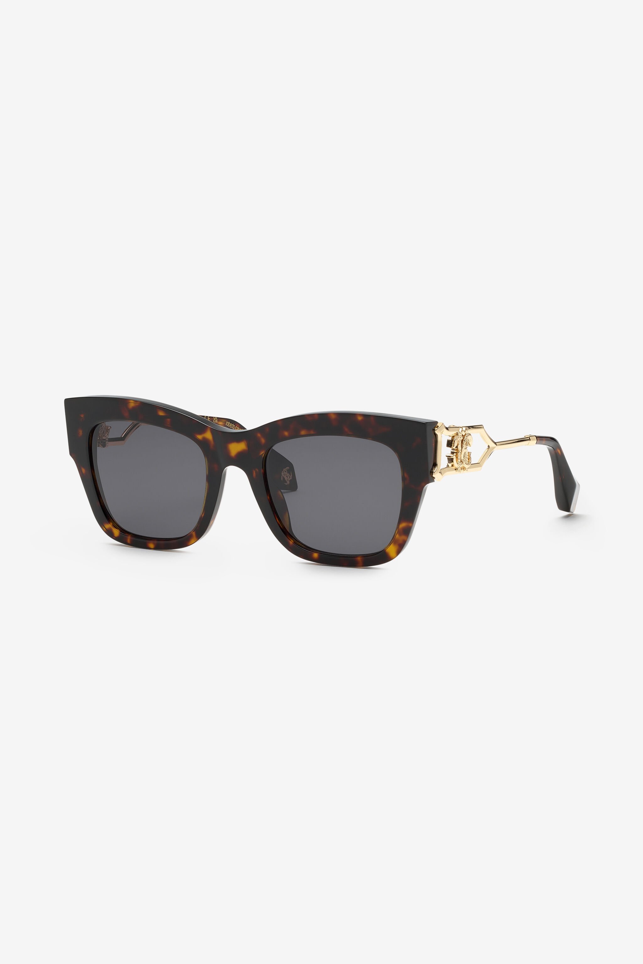 RC Metal and acetate combination sunglasses SHINY DARK HAVANA UALD14-ID209