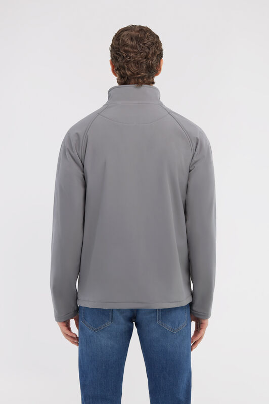 RC Padded down jacket with logo Gray NOT40I-SB001