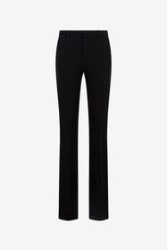 ${brand} Black Flared Trousers With Rc Monogram ${colorDescription} ${masterID}