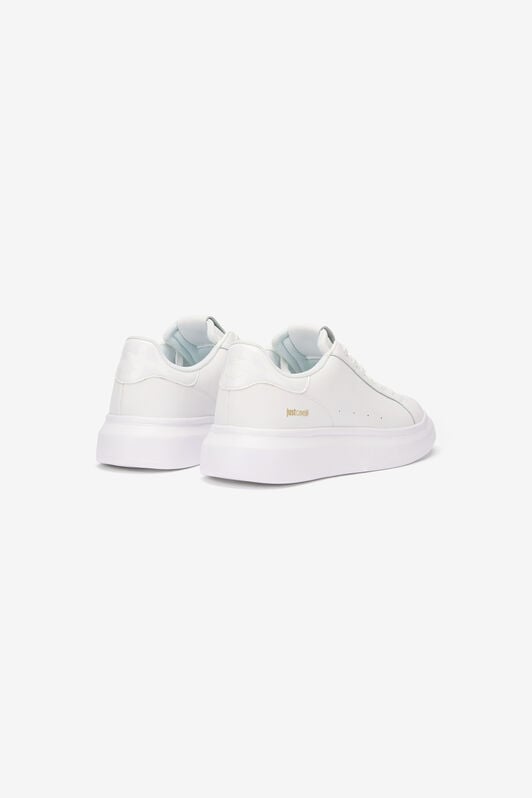 JC Sneakers In Pelle Bianca WHITE VFS053-VF511