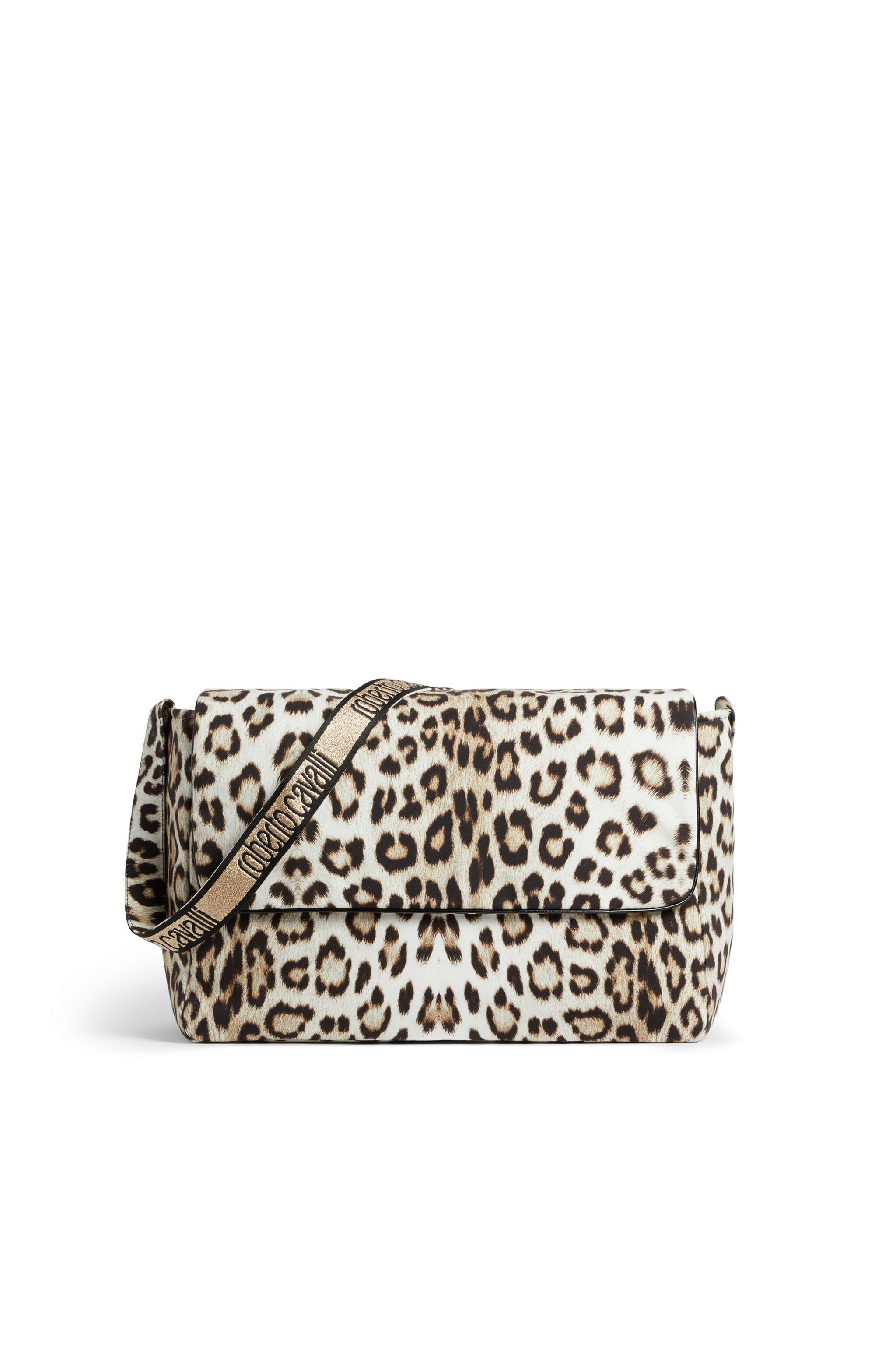 JU Leopard print changing bag BEIGE/MILKY/BLACK IJB003-JFQ64