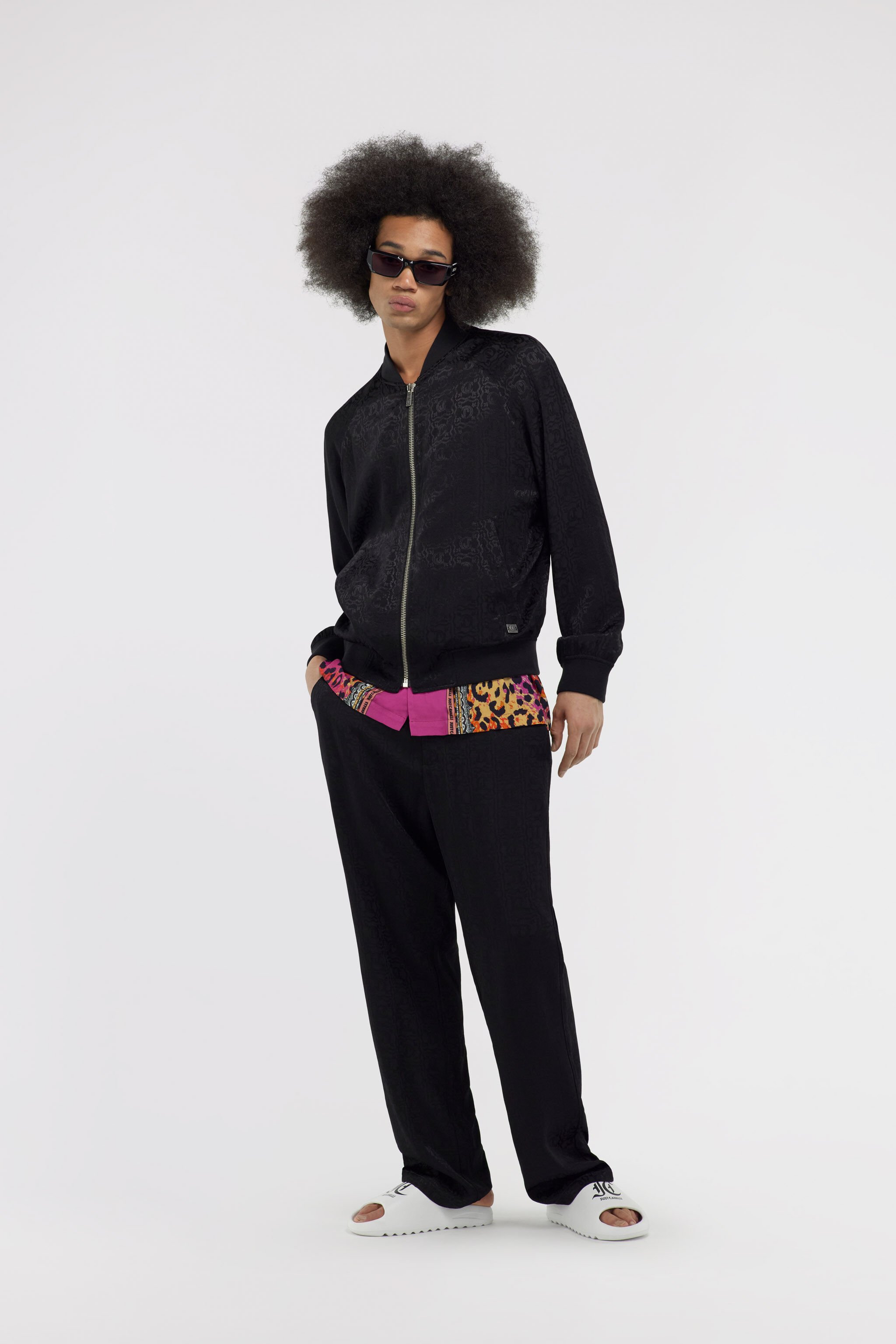 JC Just Cavalli bomber Black SFT309-SF228