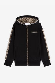 ${brand} Baumwoll-Hoodie mit Falken-Print ${colorDescription} ${masterID}