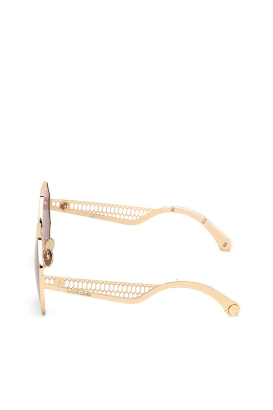 RC Geometric "Snake" sunglasses SHINY ROSE GOLD / BO IWLMAO-IMAPJ