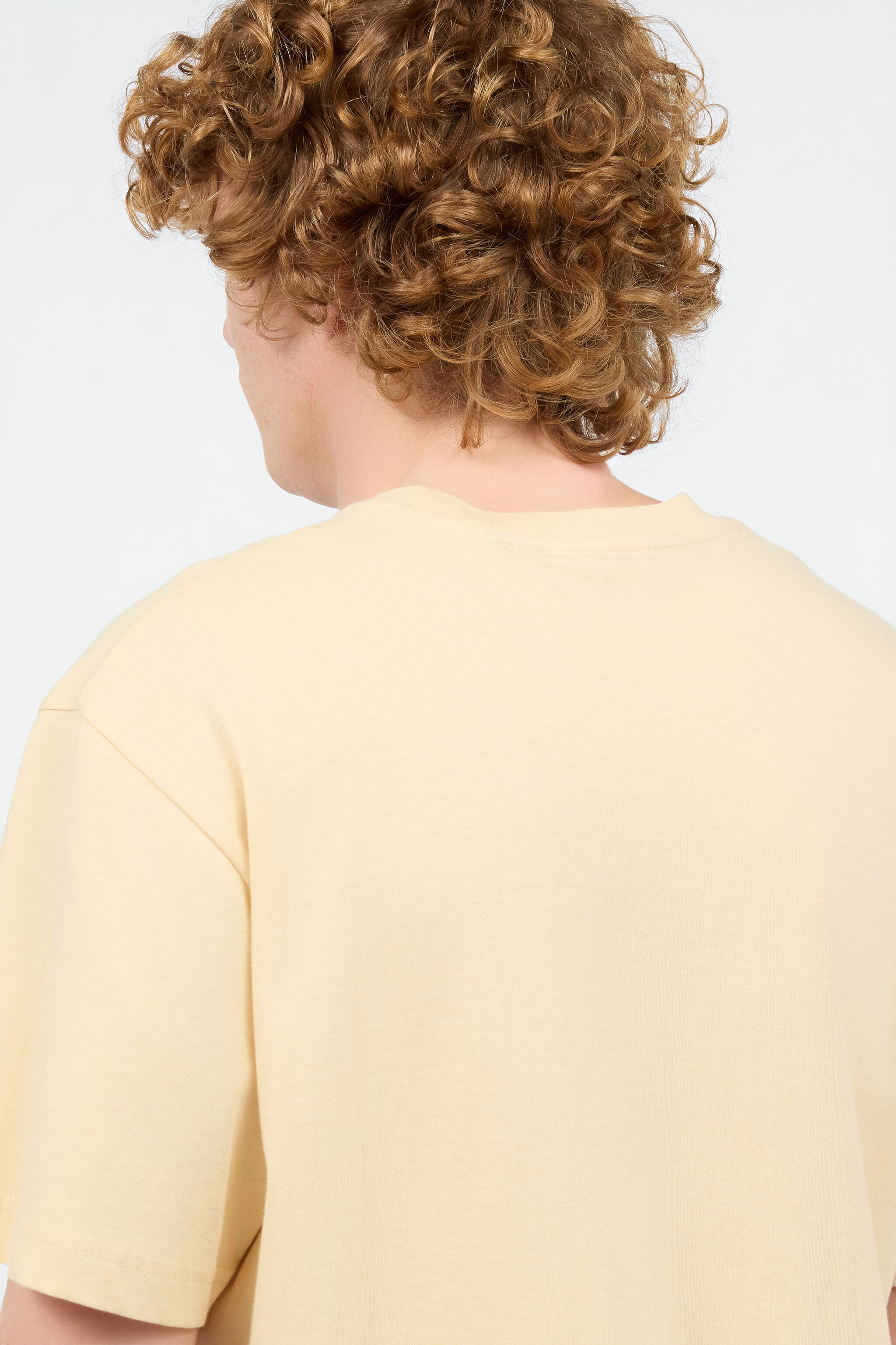 JC T-Shirt Avec Logo Floqué Marron clair UFT058-UF078