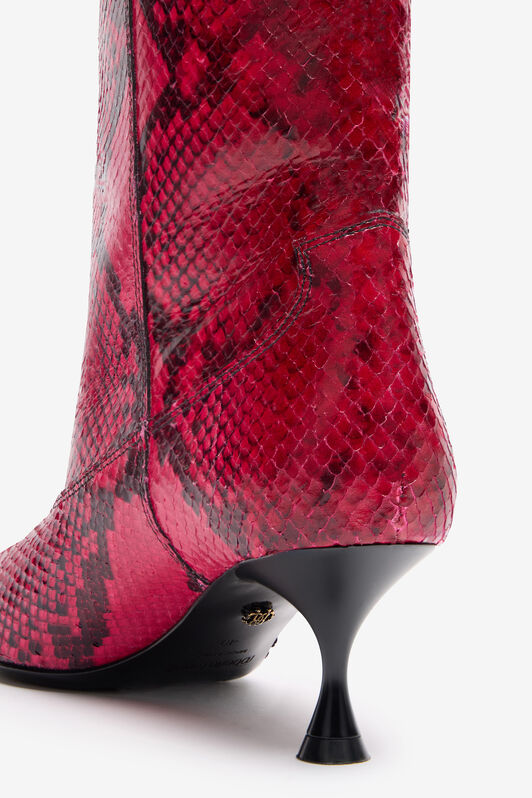 RC Boots With Python Print Fuchsia UKS025-PZP02