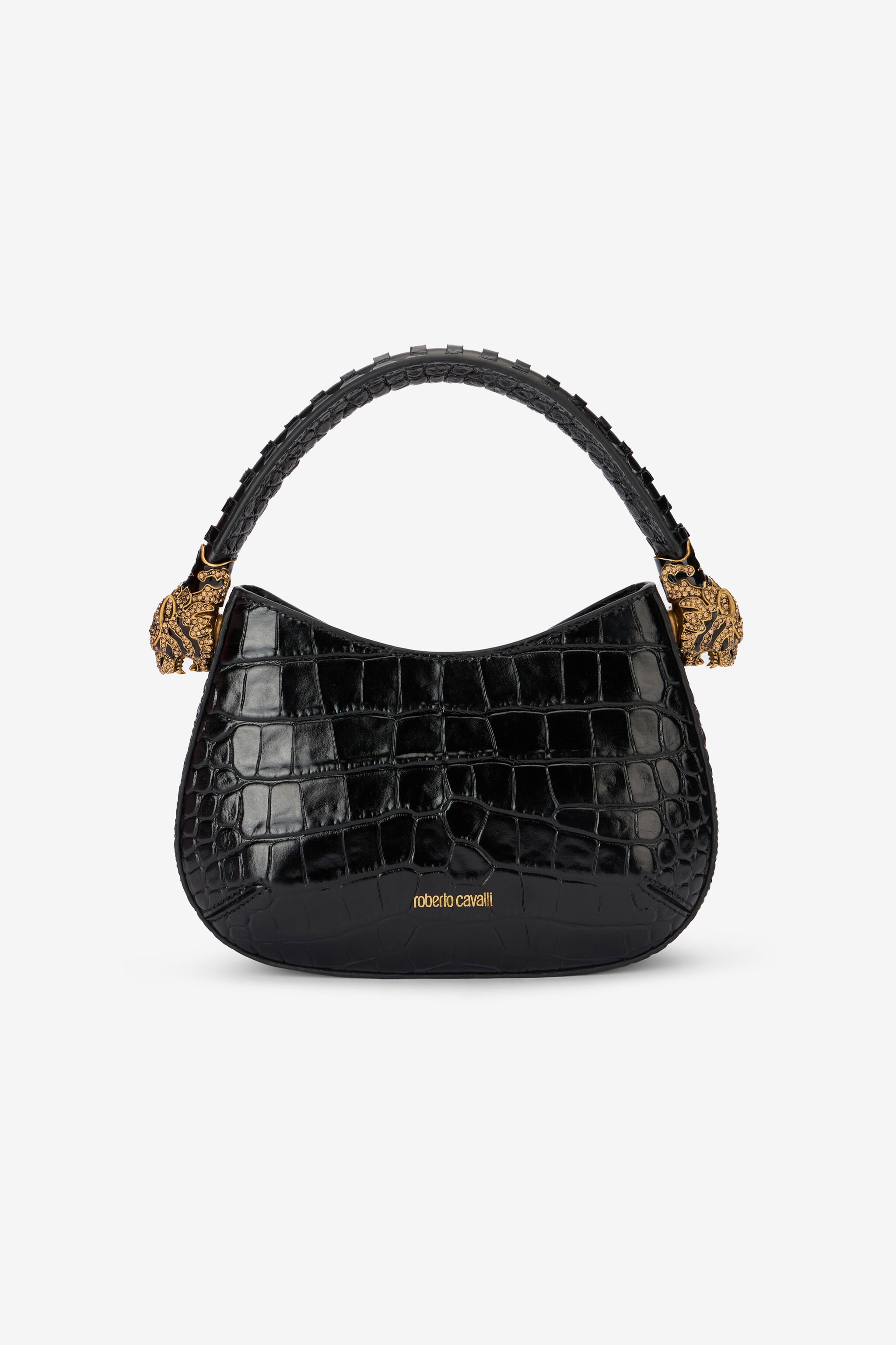 RC Roar Bag hobo con tigri gioiello Nero TWB002-PZ975