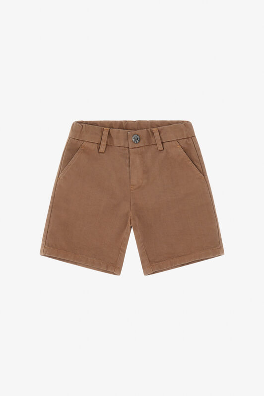 JU RC Logo Pants Light brown TJT239-CE035
