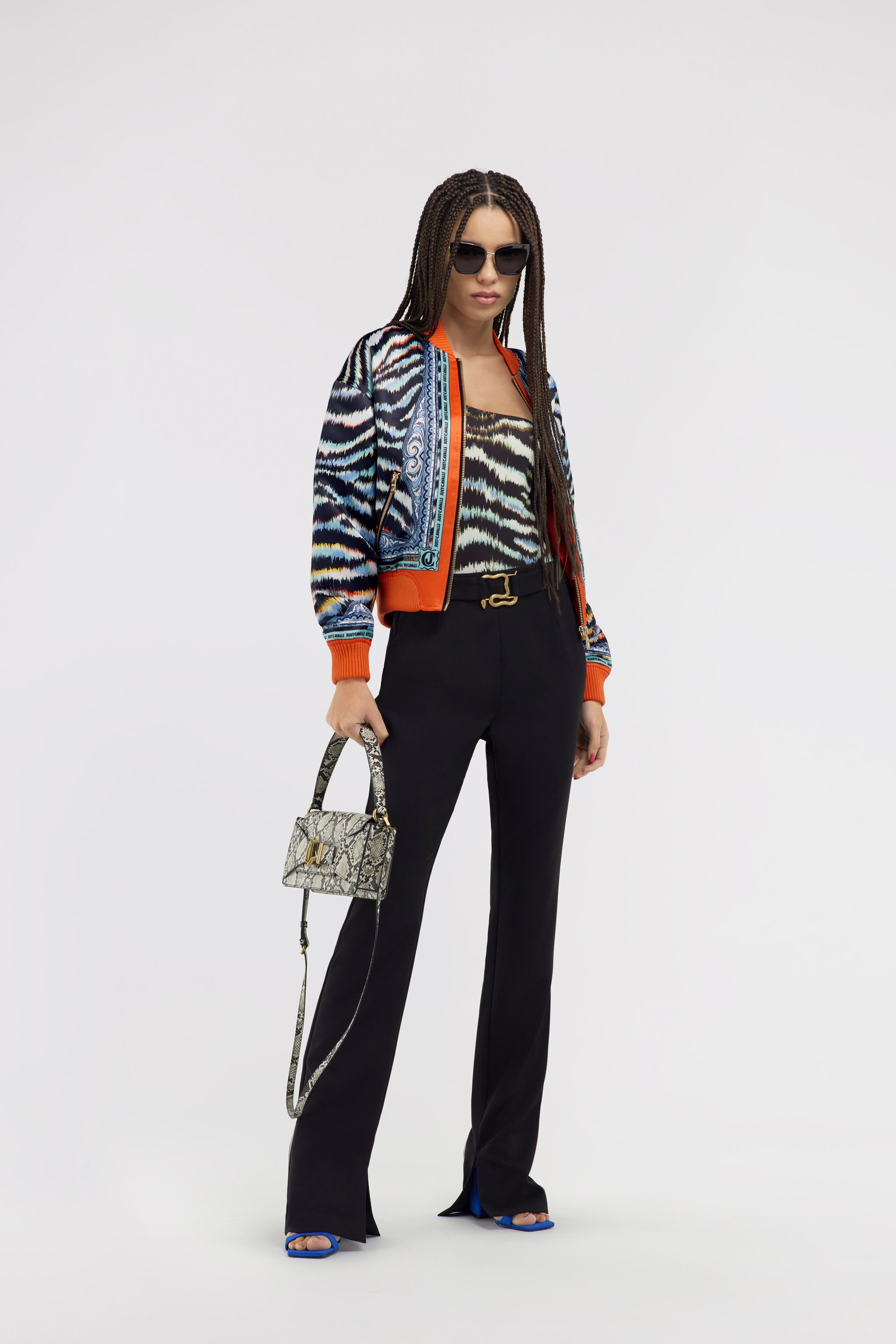 JC Just Cavalli bomber Orange SFT169-SF033