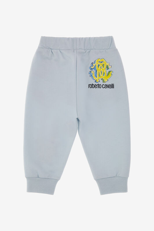 JU Printed pants Light blue SJT215-CF050