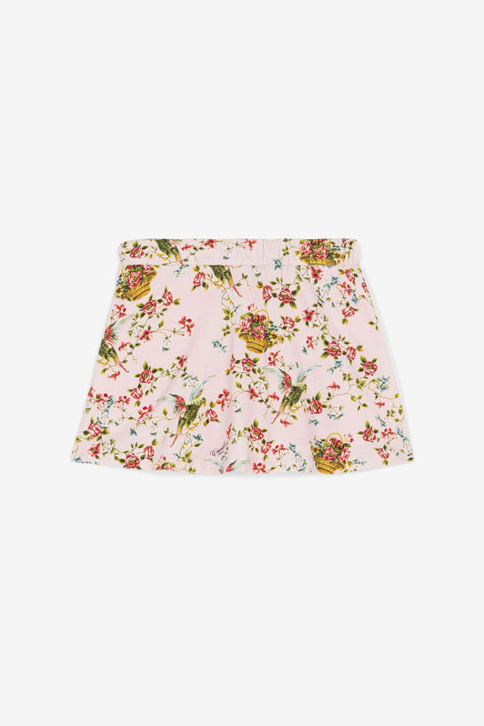 JU Floral-Print Skirt JU Floral-Print Skirt Pink OJT302-ISA2J