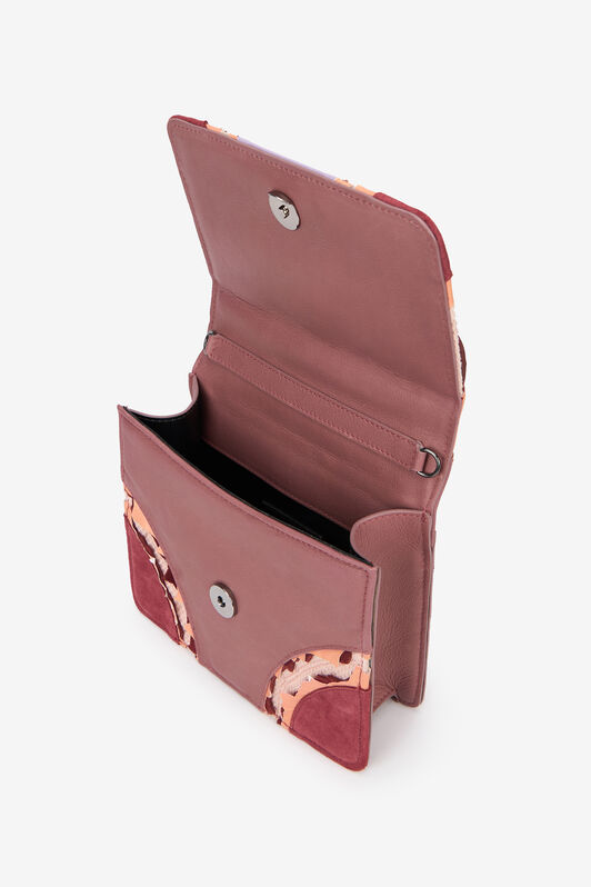 RC Borsa Rosa Piccola Con Serpenti ROSSO/ROSA/BORDEAUX VWB003-PZS67