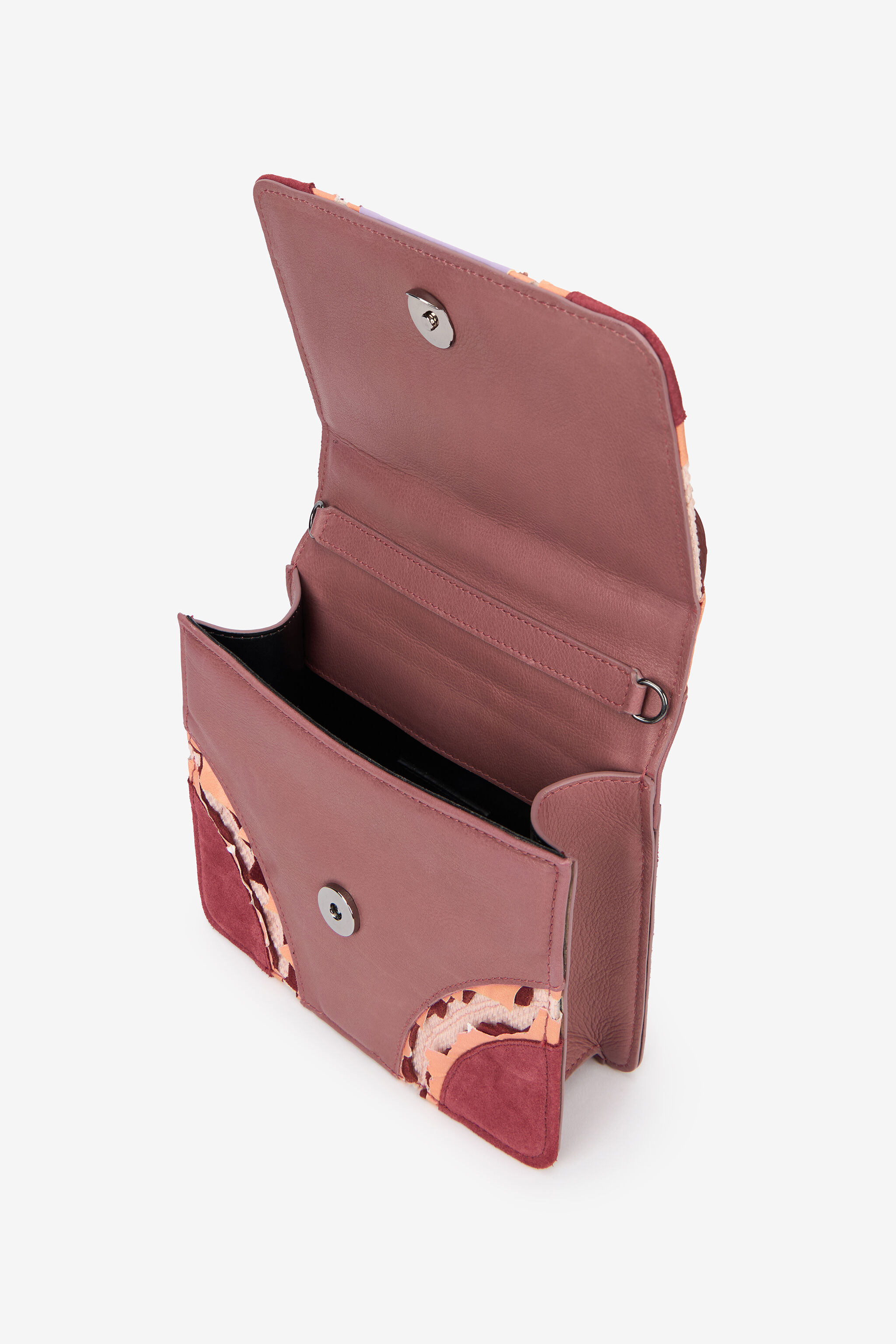 RC Borsa Rosa Piccola Con Serpenti ROSSO/ROSA/BORDEAUX VWB003-PZS67