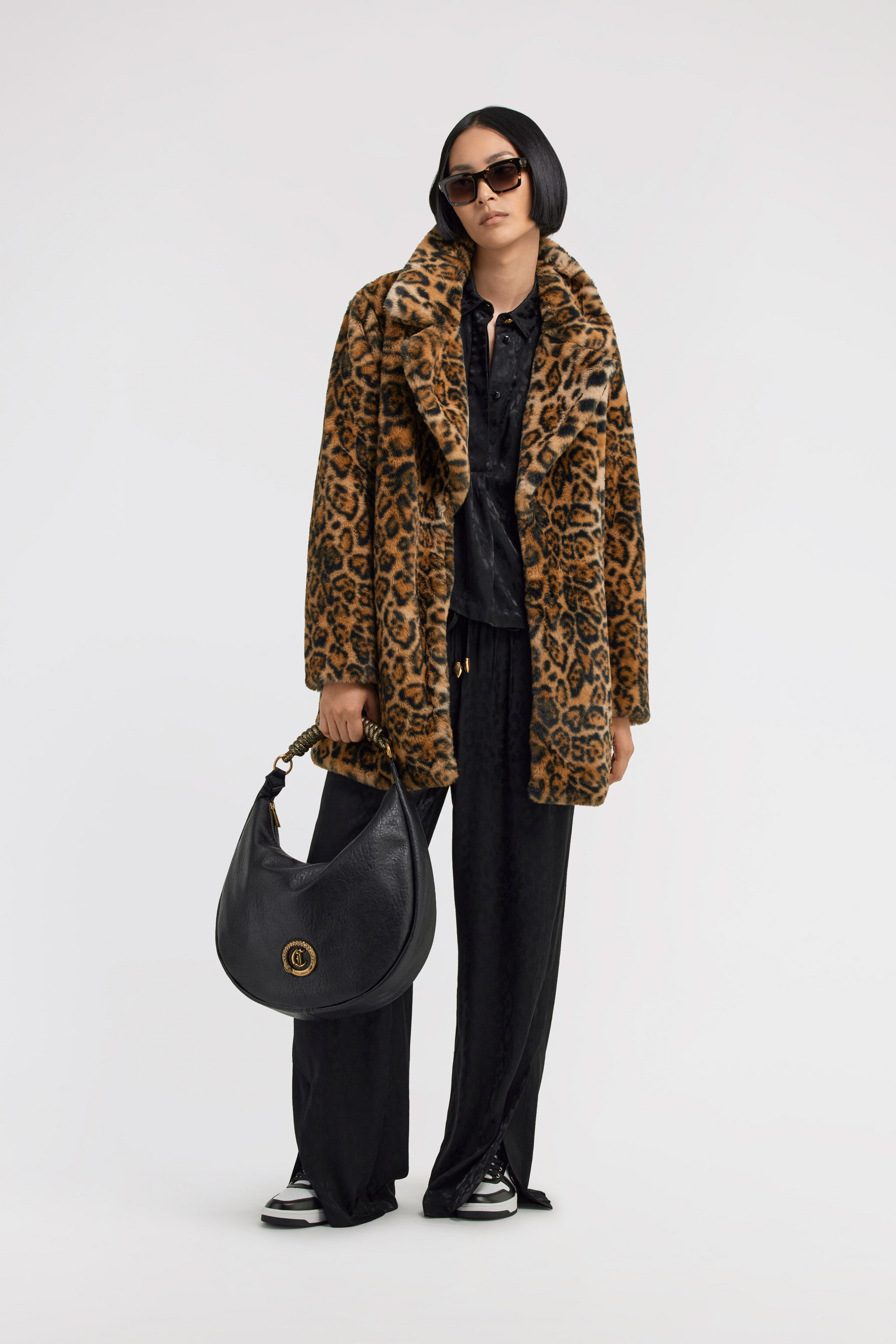JC Eco pelliccia Just Cavalli Marrone TFT156-TF223