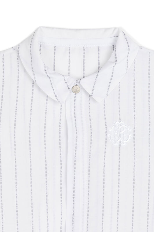 JU Logo RC cotton babygrow BIANCO/GRIGIO GJT817-CH048