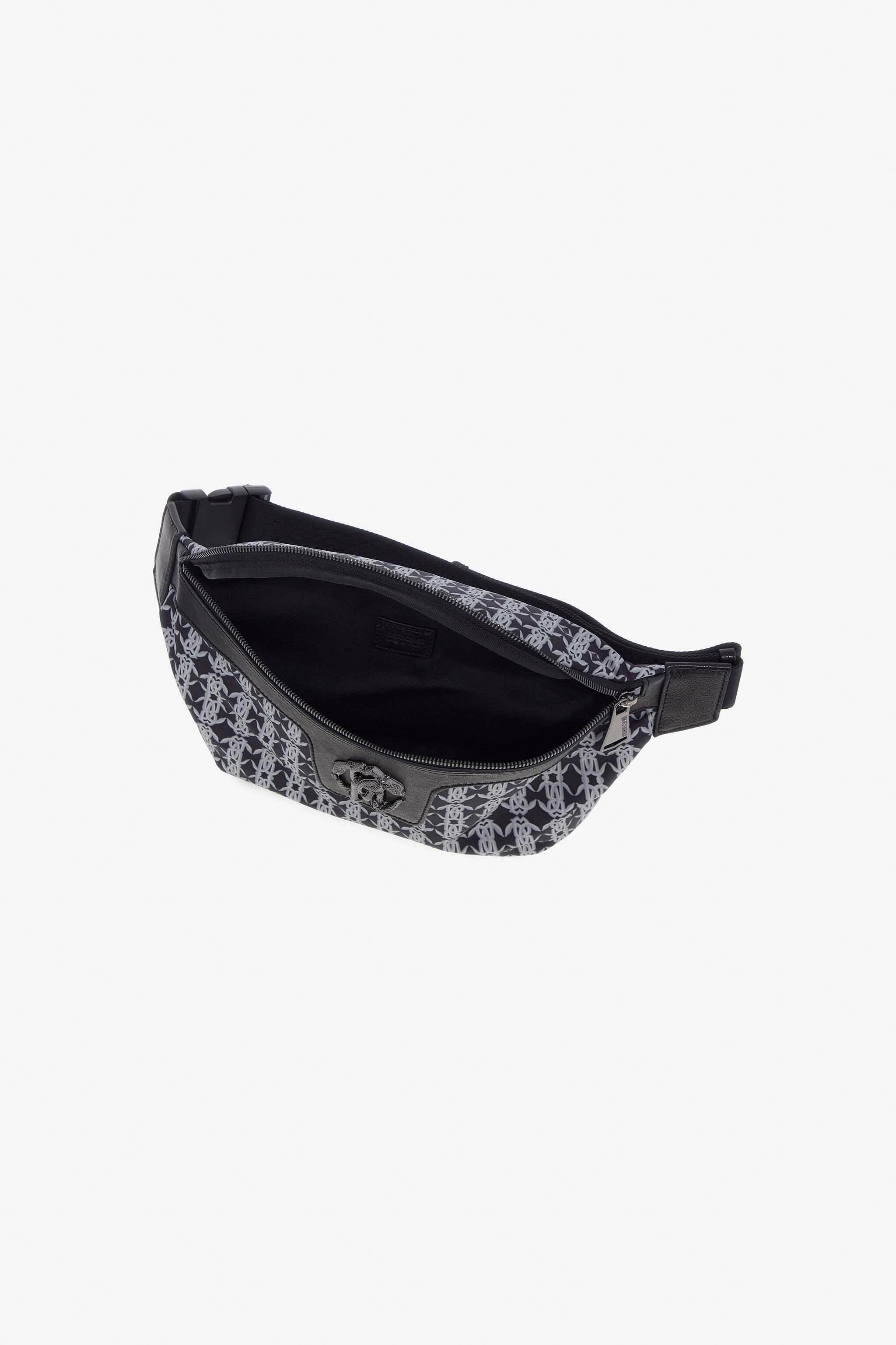 RC Fanny pack with Monogram Mirror Snake Black/Grey SRB003-FT169
