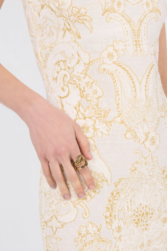 RC Anillo de serpiente Oro TKG784-AM001