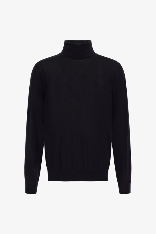 RC Rollkragenpullover Schwarz SRM621-MA006