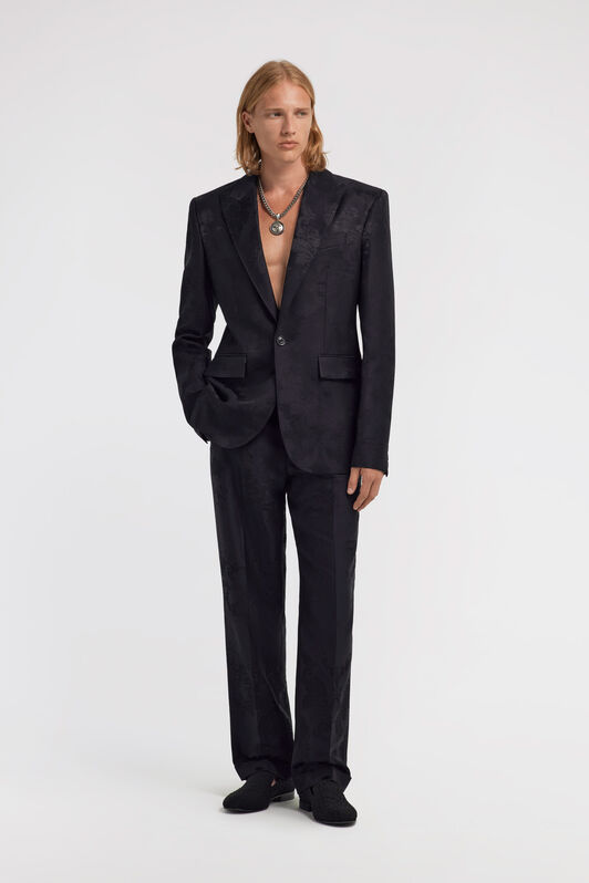 RC Blazer a un bottone Nero TRT496-TJ080