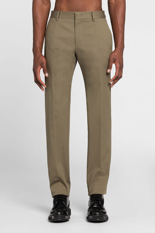 RC Tiger Tooth Pleated Trousers RC Tiger Tooth Pleated Trousers KHAKI ORT211-FN063