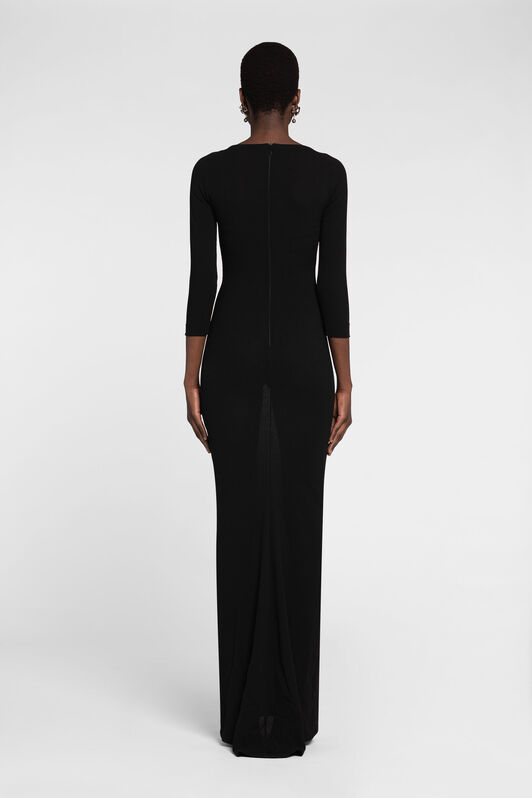 RC Robe longue style harnais Noir PWT144-RJ030