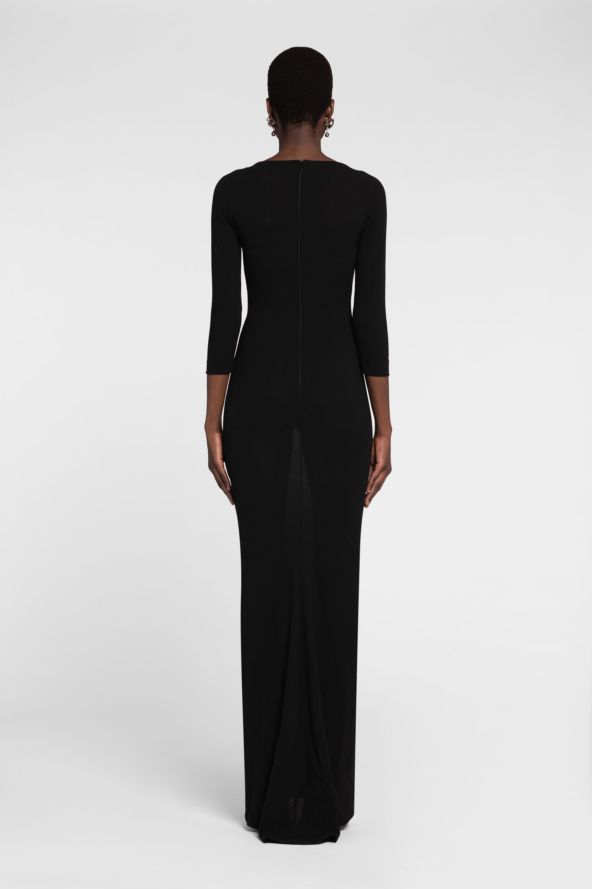 RC Robe longue style harnais Noir PWT144-RJ030