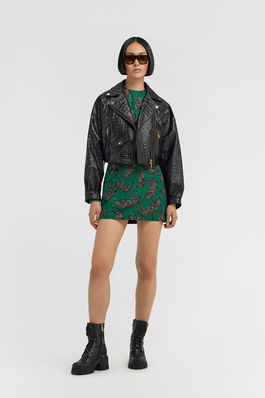 JC Just Cavalli Dress Green TFT145-TF212