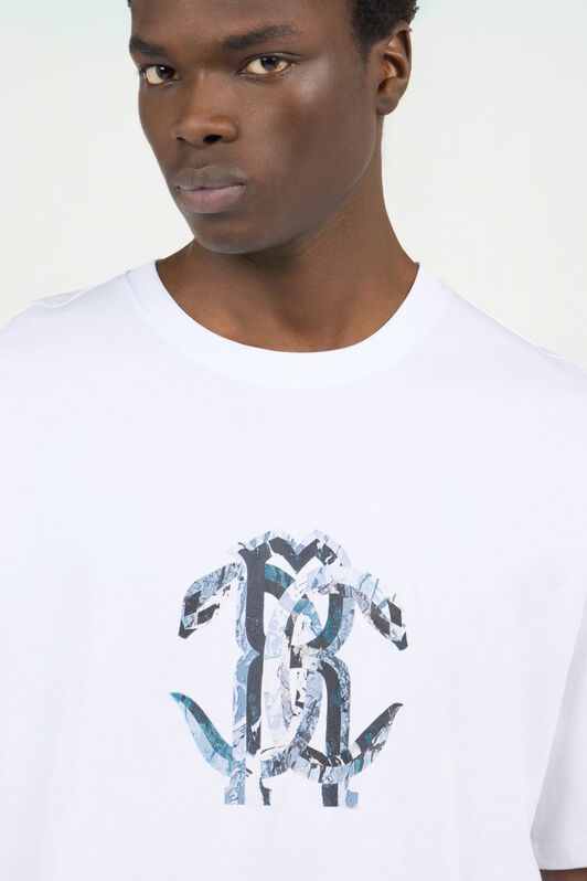 RC White T-shirt with Logo WHITE SOT60G-JD001