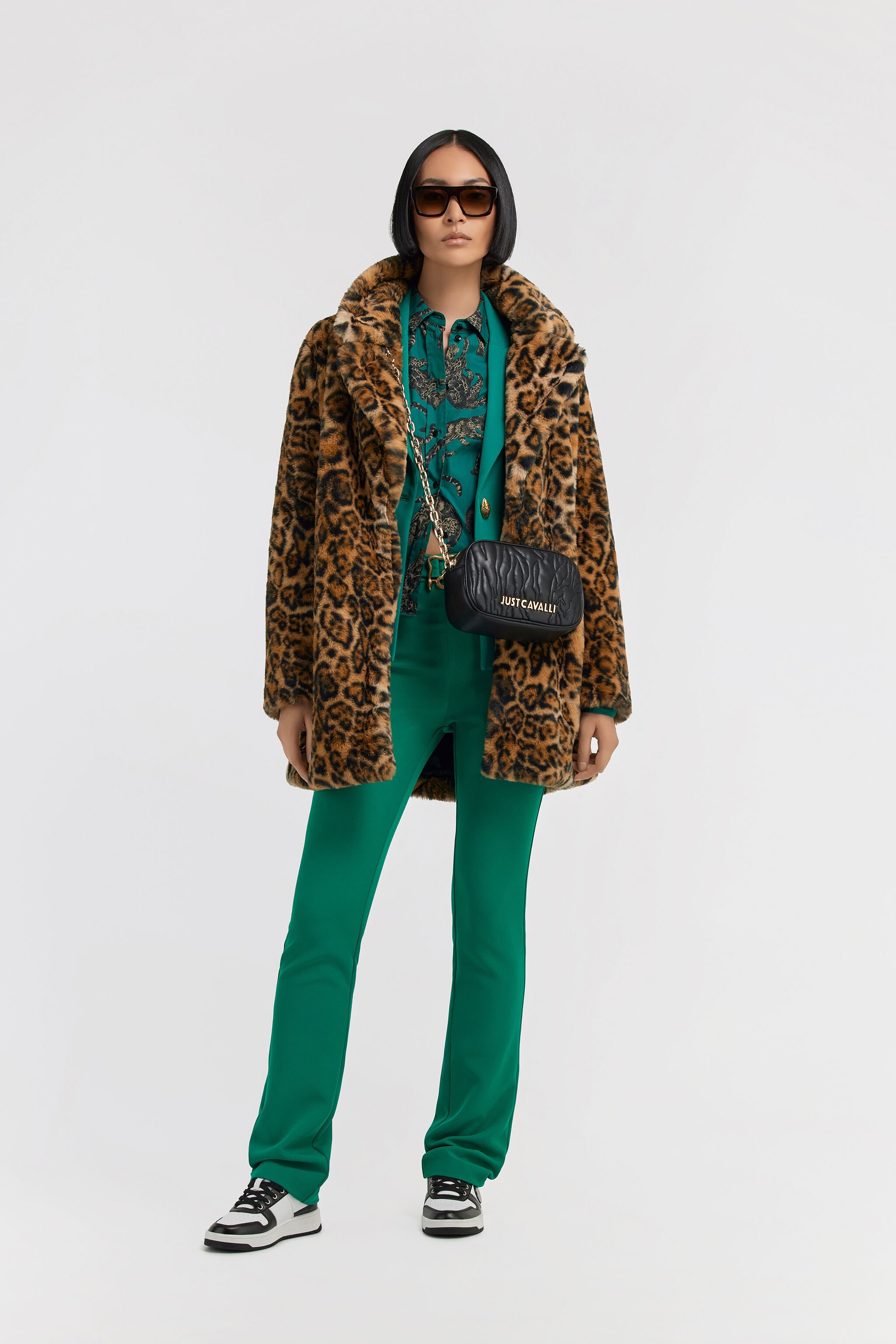 JC Just Cavalli Pants Green TFT087-TF117