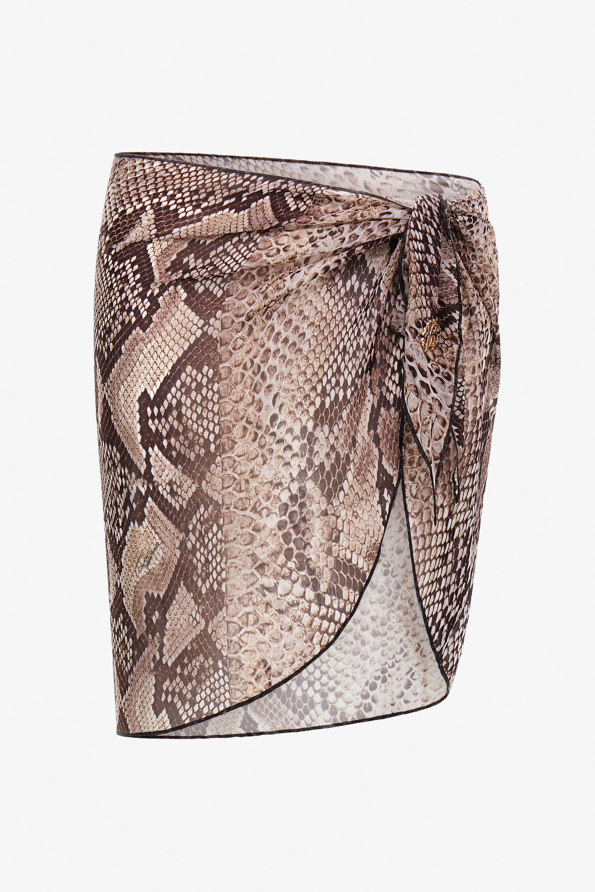 RC Sarong Snake Print Light Brown KSW00F-7GI18