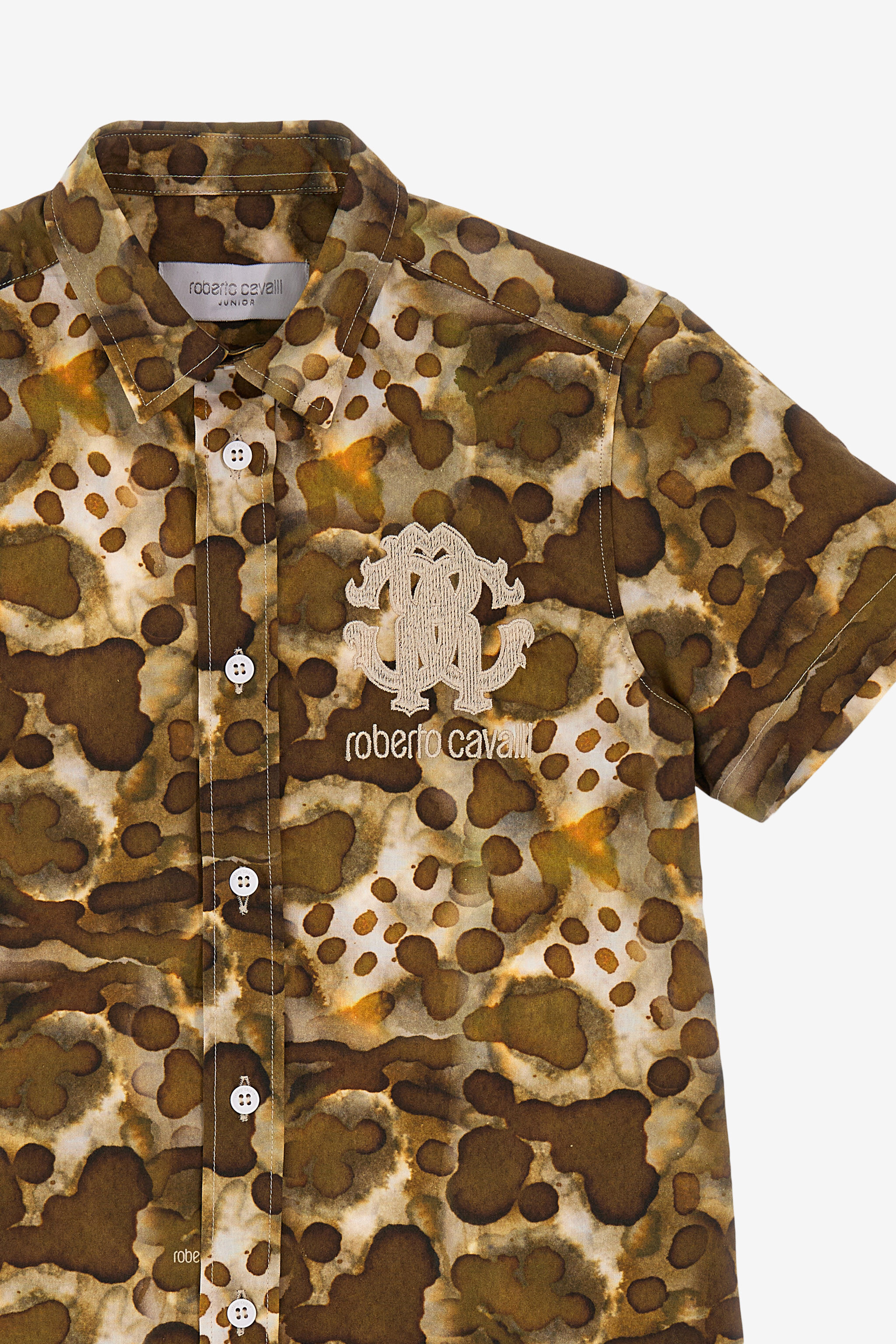JU Printed shirt Hellbraun SJT707-CII76