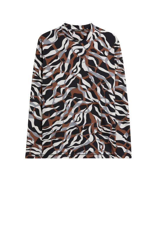RC T-shirt CHOCOLATE/BLACK JNT626-6NQ98