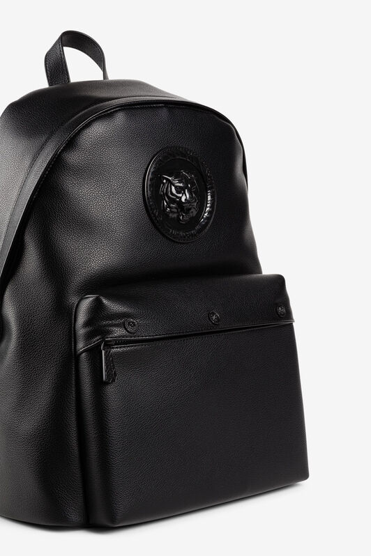 JC Just Cavalli Tiger Head Backpack BLACK Q62348-Q1251