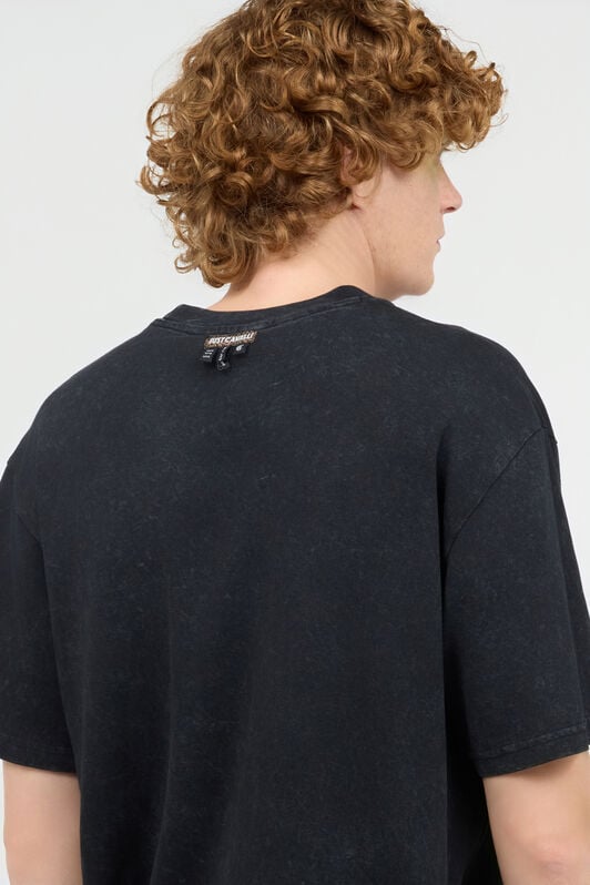 JC T-Shirt With JC Monogram Patch JC T-Shirt With JC Monogram Patch Black UFT032-UF052
