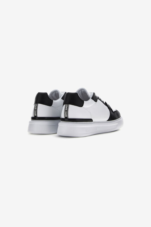 RC Logo-Print Sneakers Black/White JSS00R-PZ085