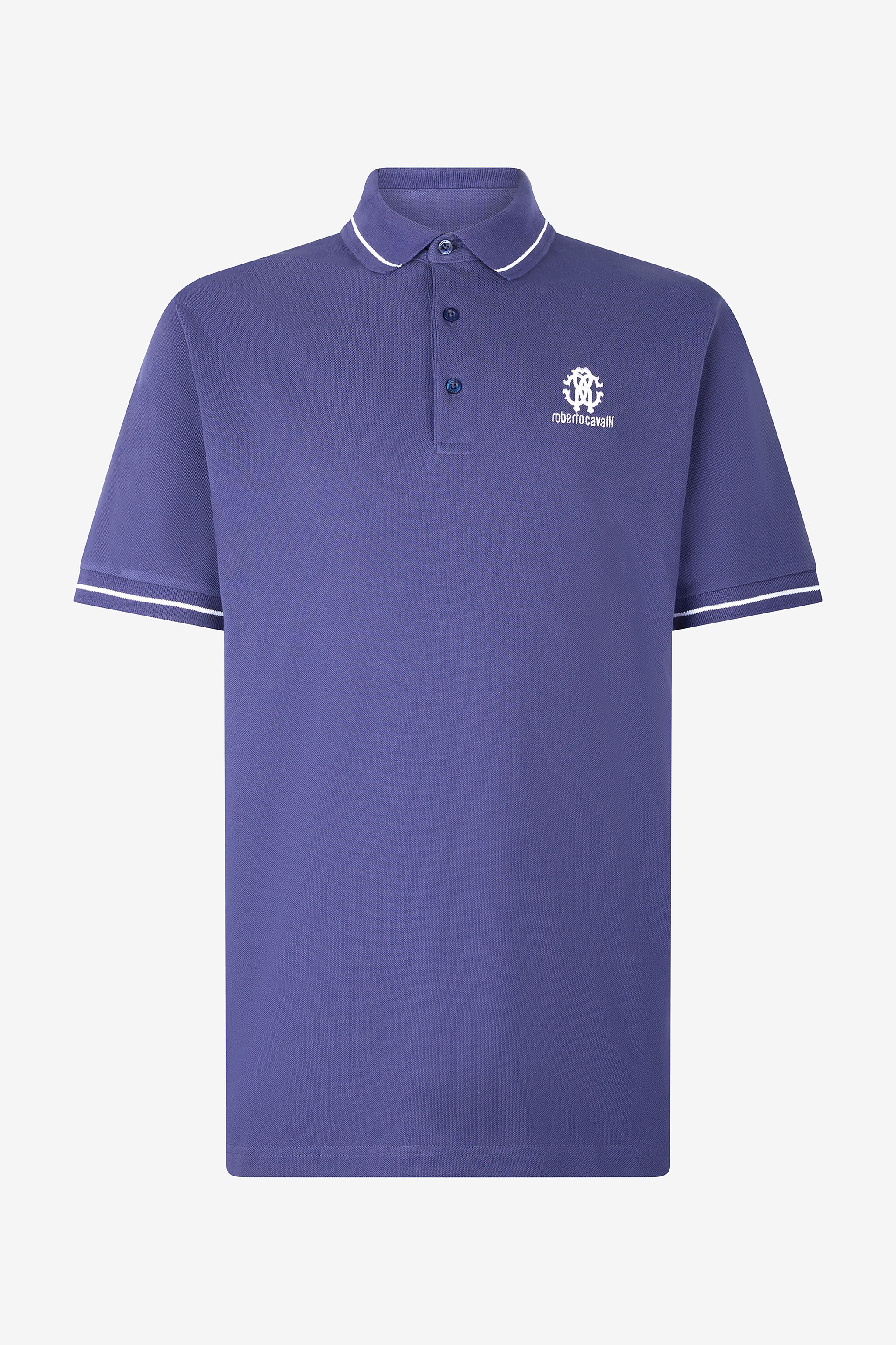 RC Polo With RC Monogram And Logo Dark blue POT64B-KB001