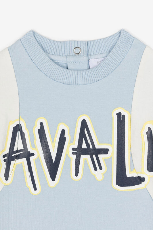 JU Logo-Print Sweatshirt JU Logo-Print Sweatshirt Light blue OJT90B-CF042